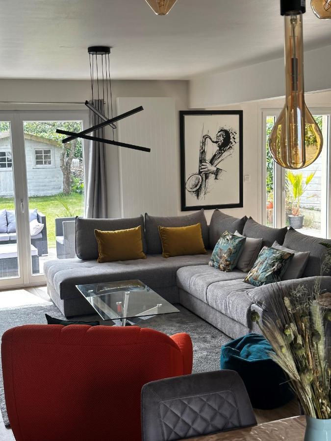Villa Les Temps Heureux Exclusivement Familles à Quimper Extérieur photo